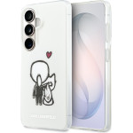 Karl Lagerfeld Iml K&Ch Back Logo Magnetic Case For Iphone Samsung Galaxy S26 Transparent - (KLHMS26S6HKCBHH)
