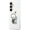 Karl Lagerfeld Iml K&Ch Back Logo Magnetic Case For Iphone Samsung Galaxy S26 Transparent - (KLHMS26S6HKCBHH)