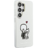 Karl Lagerfeld Iml K&Ch Back Logo Magnetic Case For Iphone Samsung Galaxy S26 Ultra Transparent - (KLHMS26L6HKCBHH)