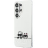 Karl Lagerfeld Iml K&Ch Peekaboo Logo Magnetic Case For Iphone Samsung Galaxy S26 Ultra White - (KLHMS26L6HPKACH)