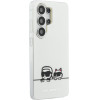Karl Lagerfeld Iml K&Ch Peekaboo Logo Magnetic Case For Iphone Samsung Galaxy S26 Ultra White - (KLHMS26L6HPKACH)