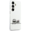 Karl Lagerfeld Iml K&Ch Peekaboo Logo Magnetic Case For Iphone Samsung Galaxy S26 White - (KLHMS26S6HPKACH)