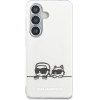 Karl Lagerfeld Iml K&Ch Peekaboo Logo Magnetic Case For Iphone Samsung Galaxy S26+ White - (KLHMS26M6HPKACH)