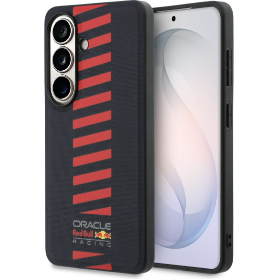 Red Bull Pu Leather Meshed Powerbar Magnetic Case For Samsung Galaxy S26+ Navy - (RBHMS26M24PUDSRV)