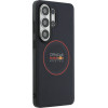 Red Bull Pu Leather Meshed Red Ring Magnetic Case For Samsung Galaxy S26 Ultra Navy - (RBHMS26L24PUILVR)