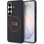 Red Bull Pu Leather Meshed Red Ring Magnetic Case For Samsung Galaxy S26+ Navy - (RBHMS26M24PUILVR)