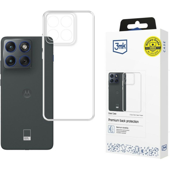 3MK Etui Clear Case Do Motorola Edge 70