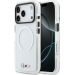 BMW Case M Iml Shockproof Metal Logos Magsafe For Iphone 17 Pro Max Transparent - (BMHMP17X25HSMLKT)