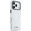 BMW Case M Iml Shockproof Metal Logos Magsafe For Iphone 17 Pro Max Transparent - (BMHMP17X25HSMLKT)