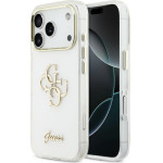 Guess Case Iml 4G Script Metal For Iphone 17 Pro Max White - (GUHCP17X5HC4MLSH)