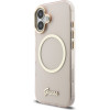 Guess Case Iml Script Metal Magsafe For Iphone 17 Pink - (GUHMP17S5HTCSMSP)