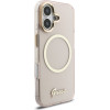 Guess Case Iml Script Metal Magsafe For Iphone 17 Pink - (GUHMP17S5HTCSMSP)