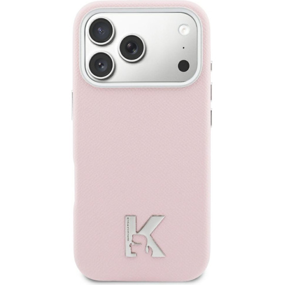 Karl Lagerfeld Case Karl Head Logo Magsafe For Iphone 17 Pink - (KLHMP17S5PGFKHGP)