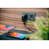 Verbatim Mini Gan Mains Charger 100W 2xUSB-C PD/1x USB-A Qc EU/UK/Usa Adapter Black - (30239)