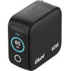 Verbatim Mini Gan Mains Charger 65W 2xUSB-C PD/1x USB-A Qc EU/UK/Usa Adapter Black - (30238)