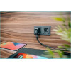 Verbatim Mini Gan Mains Charger 65W 2xUSB-C PD/1x USB-A Qc EU/UK/Usa Adapter Black - (30238)