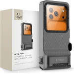 Tech-Protect IPX8 Pro Universal Diving Waterproof Case BLACK