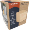 Grundig - Digital Led Alarm Clock With Thermometer And Calendar (Light Brown) - (8711252336756_LBROWN)