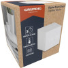 Grundig - Digital Led Alarm Clock With Thermometer And Calendar (White) - (8711252336756_WHITE)