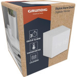 Grundig - Digital Led Alarm Clock With Thermometer And Calendar (White) - (8711252336756_WHITE)
