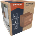Grundig Digital Alarm Clock Dark Brown - (8711252336756_DBROWN)