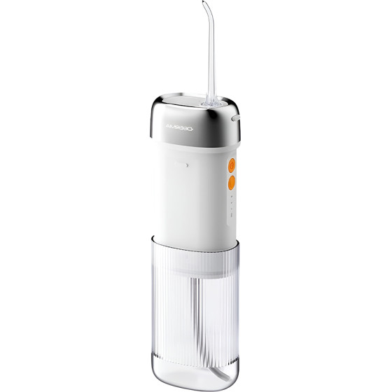 Deerma - Water Flosser (CY01) - With 3 Cleaning Modes, Detachable Tank, 8W, 1500mAh, 240ml, 140PSI, USB-C, IPX7 - White