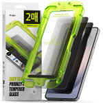 Ringke - Easy Slide Tempered Glass (2 pack) - Samsung Galaxy S26 - Black