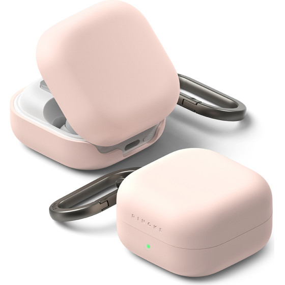 Ringke - Silicone - Samsung Galaxy Buds 4 Pro - Pink Sand