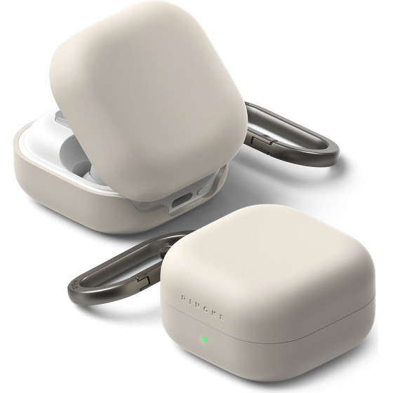 Ringke - Silicone - Samsung Galaxy Buds 4 Pro - Stone