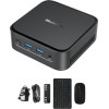 BlackView Mini Pc Set 4-Core Amd Ryzen 5 3500U (16GB+512GB) WIN11 Pro Black - (MP50-RYZEN5-16512-B-SET)
