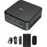 BlackView Mini Pc Set 4-Core Amd Ryzen 5 3500U (16GB+512GB) WIN11 Pro Black - (MP50-RYZEN5-16512-B-SET)