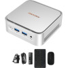 BlackView Mini Pc Set 4-Core Amd Ryzen 5 3500U (16GB+512GB) WIN11 Pro Silver - (MP50-RYZEN5-16512-S-SET)