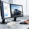 BlackView Mini Pc Set 4-Core Amd Ryzen 5 3500U (16GB+512GB) WIN11 Pro Silver - (MP50-RYZEN5-16512-S-SET)