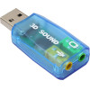 Gembird Usb Sound Card VIRTUS2 Light Blue - (SC-USB-02)