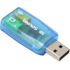 Gembird Usb Sound Card VIRTUS2 Light Blue - (SC-USB-02)