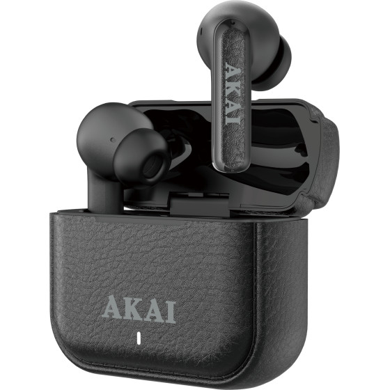 Akai BTE-J700HAenc �������� ��������� Tws �� Hybrid ANC/ENC, Ldac Hi-Res, ��� 30h, ������� ������� (�����) - (BTE-J700HAenc black)