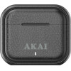 Akai BTE-J700HAenc �������� ��������� Tws �� Hybrid ANC/ENC, Ldac Hi-Res, ��� 30h, ������� ������� (�����) - (BTE-J700HAenc black)