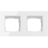 AVATTO 2 Socket TS20 ������� �������� �������� (�����) - (TS20-Frame-W2)