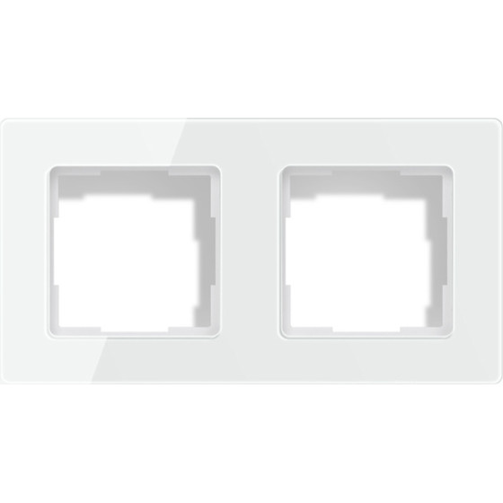 AVATTO 2 Socket TS20 ������� �������� �������� (�����) - (TS20-Frame-W2)