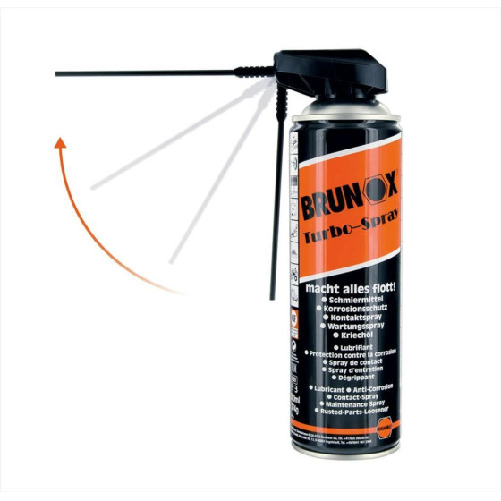 Brunox Turbo Spray Power Click 500 ml - (610022978)