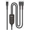 ttec AlumiCable Duo USB-C - 2 USB-C 100W Fast Charge Cable150cm - (2DK55S)