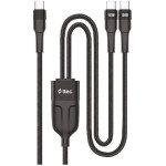 ttec AlumiCable Duo USB-C - 2 USB-C 100W Fast Charge Cable150cm - (2DK55S)