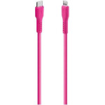 ttec Type-C - Lightning Charge / Data Cable 120cm Neon Pink - (2DK60NP)