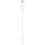 ttec USB-C - 3.5mm Aux Converter 11cm White - (2AK04B)