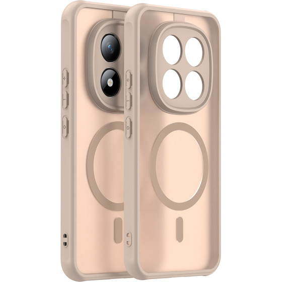 Techsuit - HaloFrost II MagSafe - Xiaomi Redmi Note 15 Pro+ 5G / Poco M8 Pro 5G - Gold