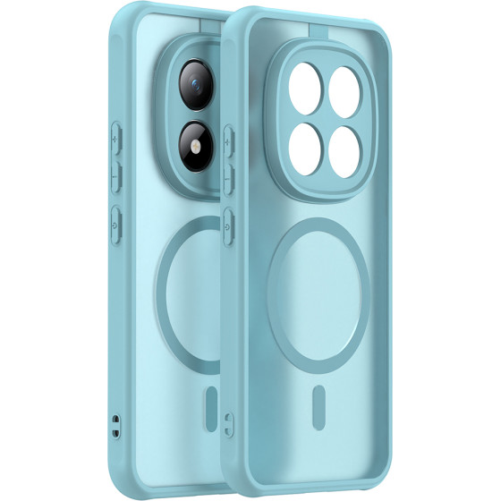 Techsuit - HaloFrost II MagSafe - Xiaomi Redmi Note 15 Pro+ 5G / Poco M8 Pro 5G - Mint Green