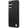 BMW Case Leather Hot Stamp Magsafe For Samsung Galaxy S26 Black - (BMHMS26S25SLLBK)