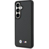 BMW Case M Kevlar Logo Magsafe For Samsung Galaxy S26 Black - (BMHMS26S24CFMMK)