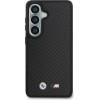 BMW Case M Kevlar Logo Magsafe For Samsung Galaxy S26 Black - (BMHMS26S24CFMMK)