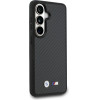 BMW Case M Kevlar Logo Magsafe For Samsung Galaxy S26 Black - (BMHMS26S24CFMMK)